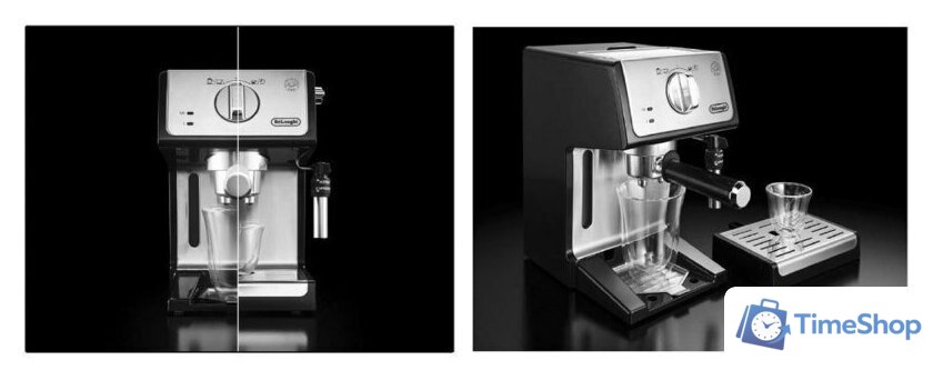 Рожковая кофеварка DeLonghi ECP 35.31 - Изображение №4 — Интернет-магазин Time-Shop