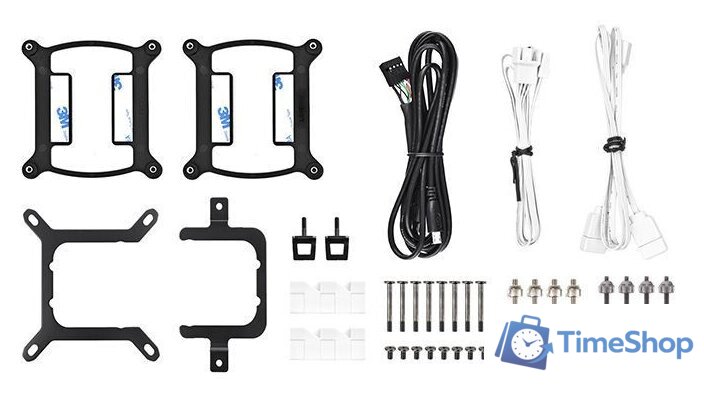 Система жидкостного охлаждения для процессора Thermaltake TH240 V2 Ultra ARGB Snow Edition CL-W404-PL12SW-A - Изображение №5 — Интернет-магазин Time-Shop