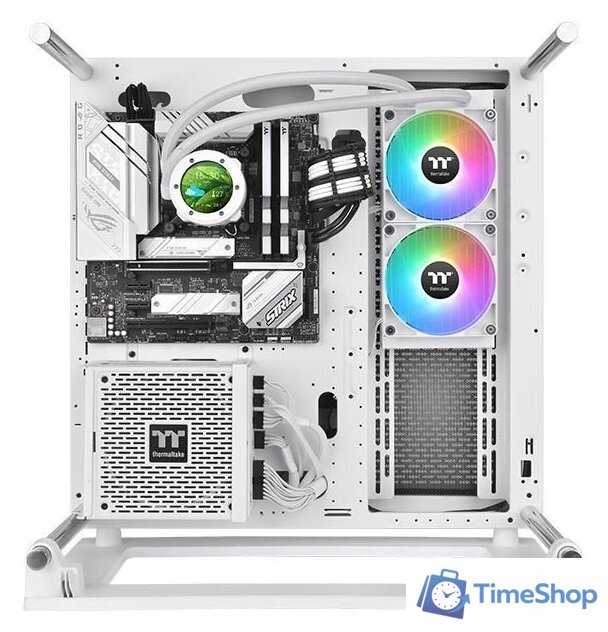 Система жидкостного охлаждения для процессора Thermaltake TH240 V2 Ultra ARGB Snow Edition CL-W404-PL12SW-A - Изображение №5 — Интернет-магазин Time-Shop