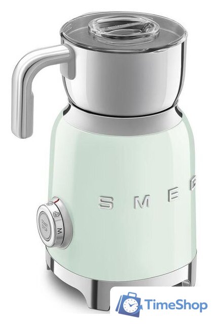 Автоматический вспениватель молока Smeg MFF01PGEU - Изображение №4 — Интернет-магазин Time-Shop
