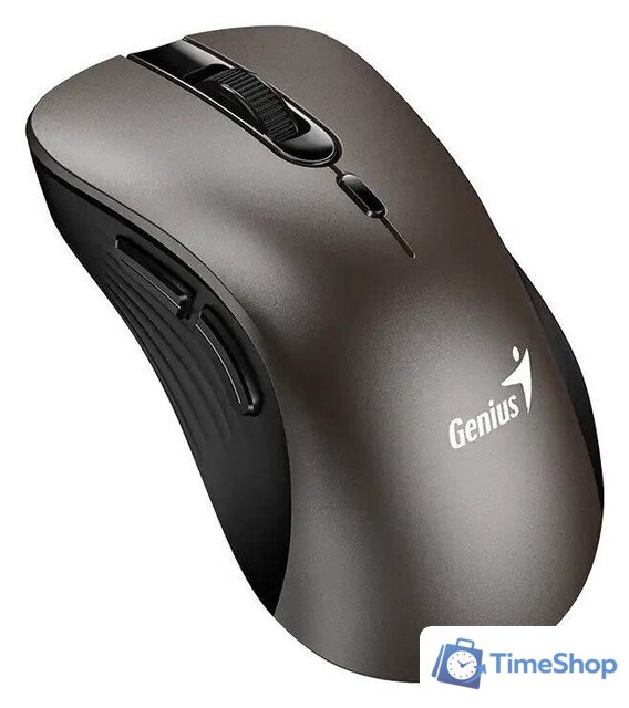 Мышь Genius Ergo 8100S (титановый) - Изображение №2 — Интернет-магазин Time-Shop