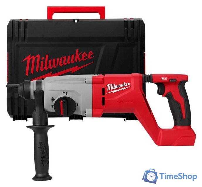 Перфоратор Milwaukee M18 M18BLHACD26-0X 4933492482 (без АКБ, кейс) - Изображение №1 — Интернет-магазин Time-Shop