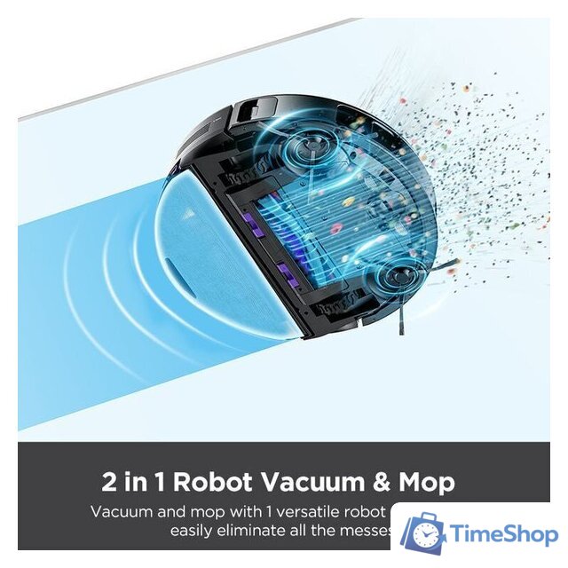 Робот-пылесос Eureka Ner E10S (черный) - Изображение №9 — Интернет-магазин Time-Shop