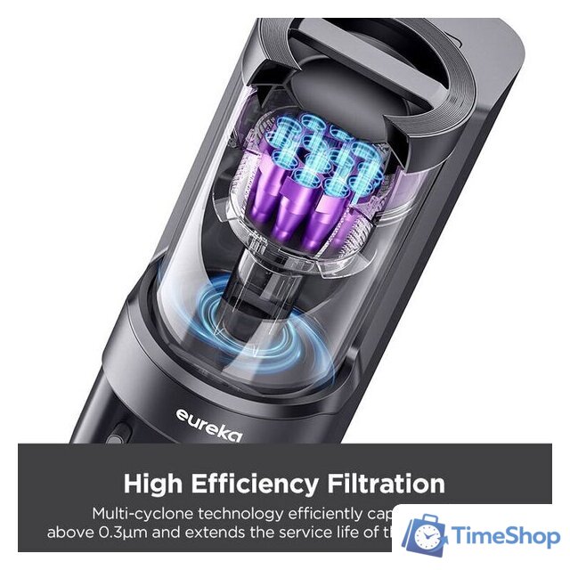 Робот-пылесос Eureka Ner E10S (черный) - Изображение №7 — Интернет-магазин Time-Shop