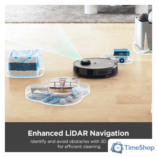 Робот-пылесос Eureka Ner E10S (черный) - Изображение №12 — Интернет-магазин Time-Shop