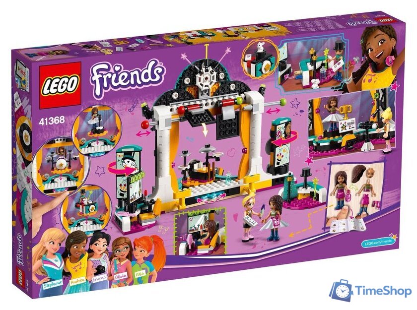 Конструктор LEGO Friends 41368 Шоу талантов - Изображение №2 — Интернет-магазин Time-Shop