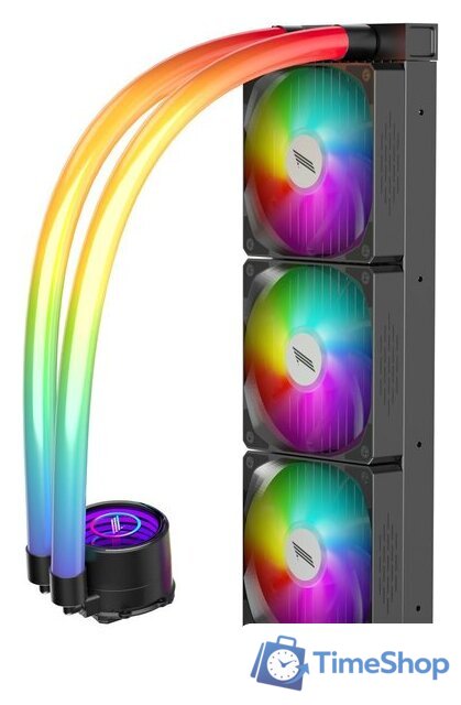 Система жидкостного охлаждения для процессора 1stPlayer MT360 Infinite Space (черный) - Изображение №2 — Интернет-магазин Time-Shop