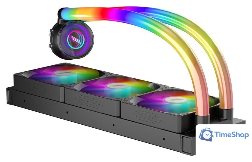 Система жидкостного охлаждения для процессора 1stPlayer MT360 Infinite Space (черный) - Изображение №4 — Интернет-магазин Time-Shop