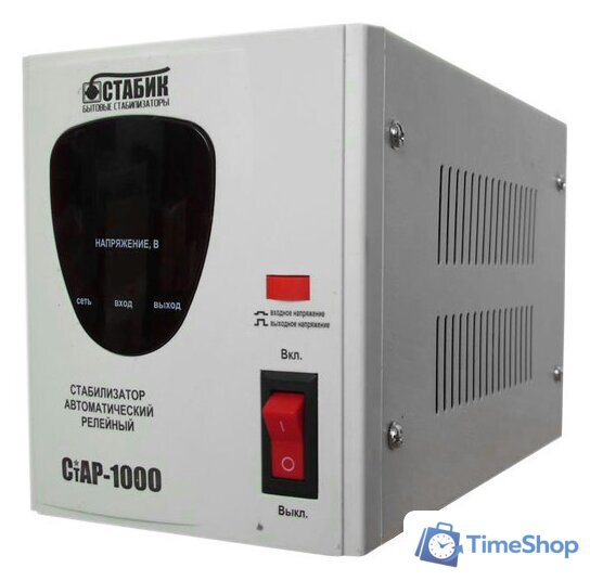Стабилизатор напряжения Rucelf СТАБИК СТАР-1000 1000VA - Изображение №1 — Интернет-магазин Time-Shop