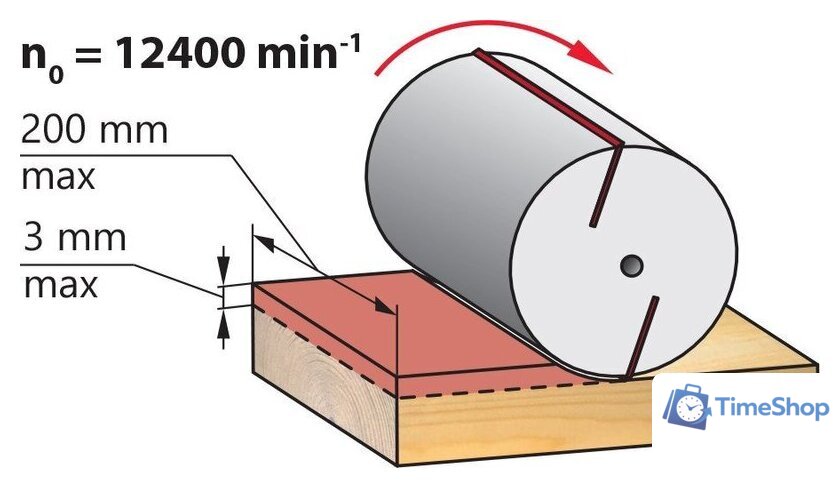 Рубанок Belmash (Белмаш) CPL-200 S222A - Изображение №5 — Интернет-магазин Time-Shop