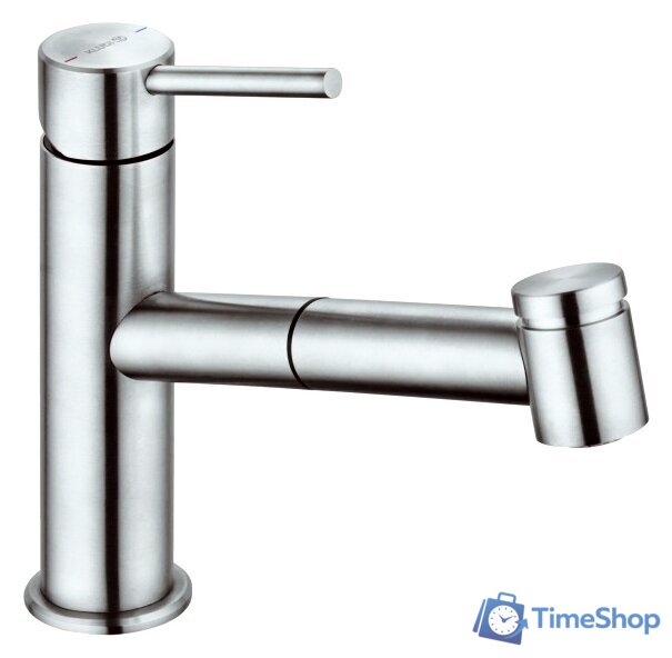 Смеситель Kludi Steel 44851F860 - Изображение №1 — Интернет-магазин Time-Shop