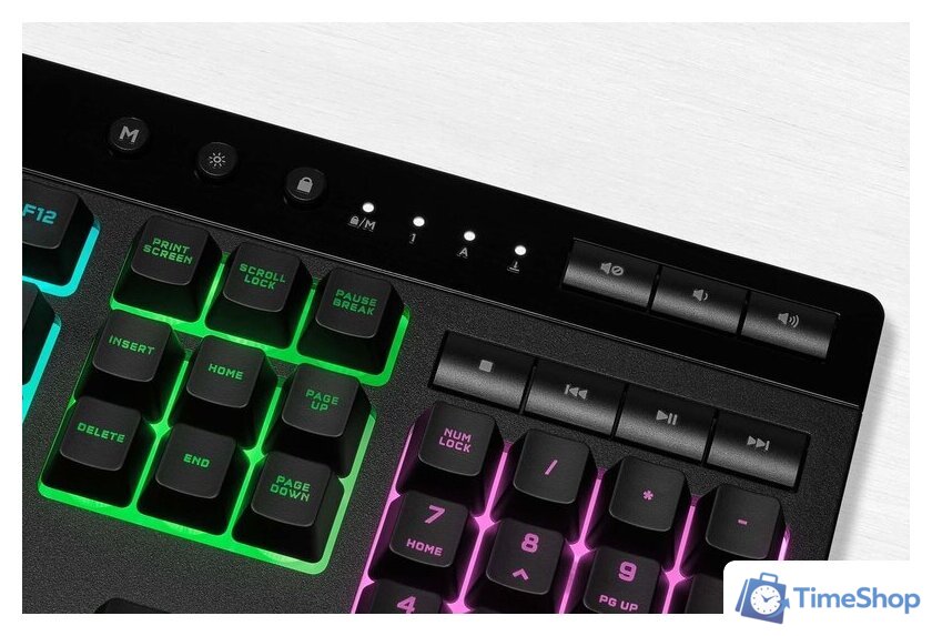Клавиатура Corsair K55 RGB Pro (нет кириллицы) - Изображение №6 — Интернет-магазин Time-Shop