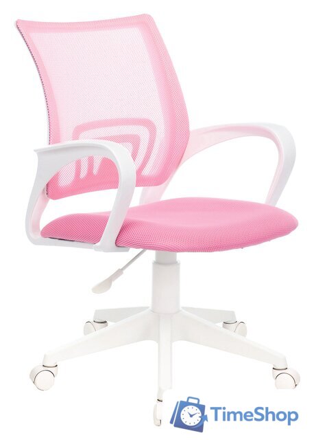 Офисное кресло Бюрократ CH-W695NLT (розовый) - Изображение №1 — Интернет-магазин Time-Shop