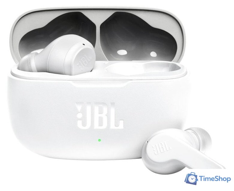 Наушники JBL Wave 200 (белый) - Изображение №1 — Интернет-магазин Time-Shop