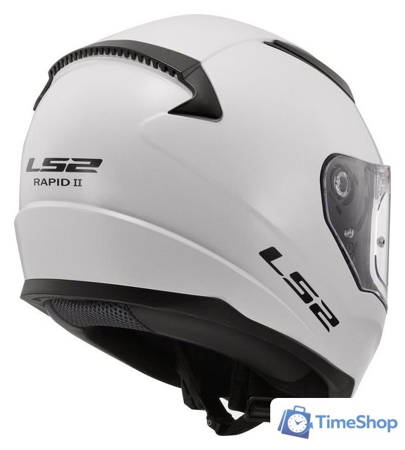 Мотошлем LS2 FF353 Rapid 2 Solid (L, белый) - Изображение №12 — Интернет-магазин Time-Shop