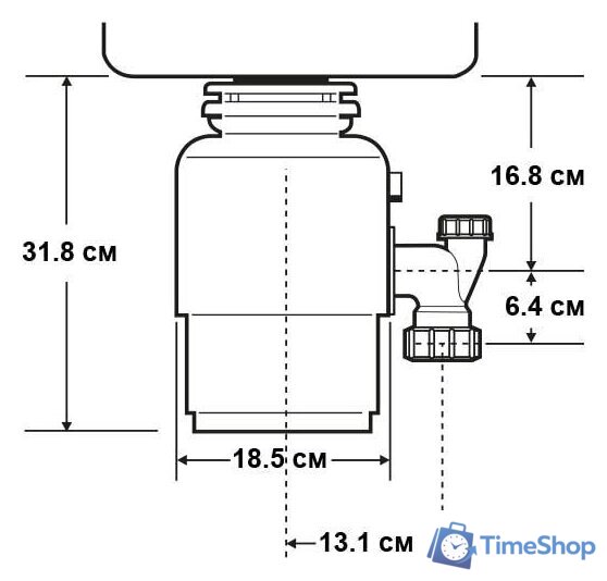 Измельчитель пищевых отходов InSinkErator E75 - Изображение №4 — Интернет-магазин Time-Shop