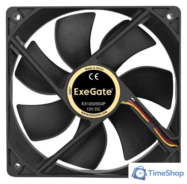 Вентилятор для корпуса ExeGate EX12025S3P EX166176RUS - Изображение №1 — Интернет-магазин Time-Shop