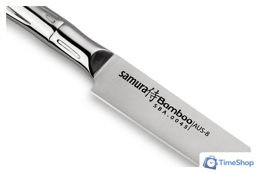 Кухонный нож Samura Bamboo SBA-0045 - Изображение №5 — Интернет-магазин Time-Shop