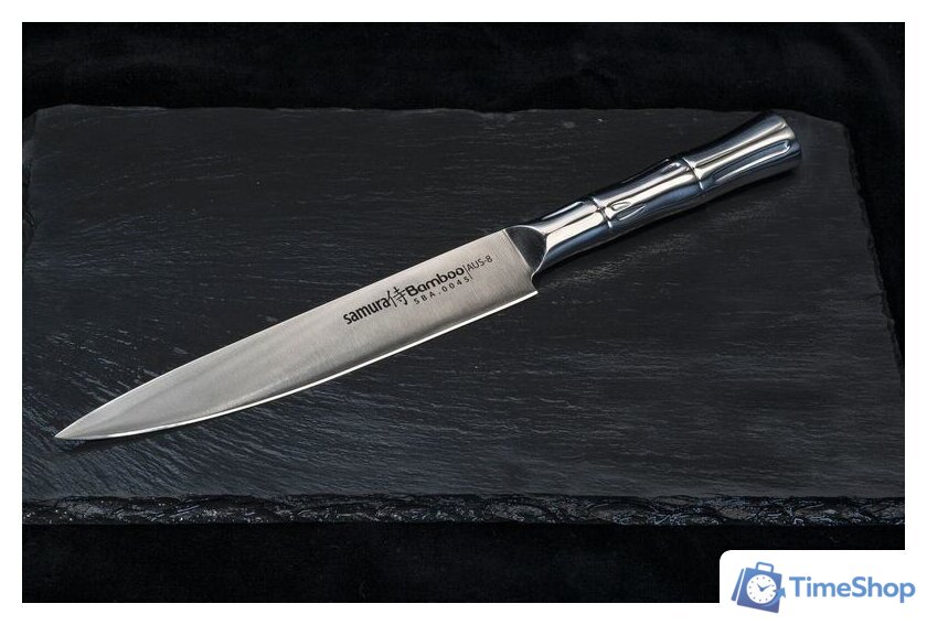 Кухонный нож Samura Bamboo SBA-0045 - Изображение №7 — Интернет-магазин Time-Shop