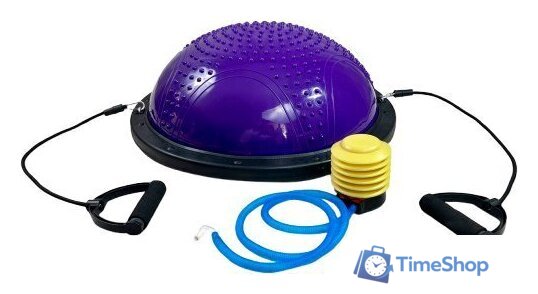 Балансир Calviano Bosu Ball 58 см (фиолетовый) - Изображение №1 — Интернет-магазин Time-Shop