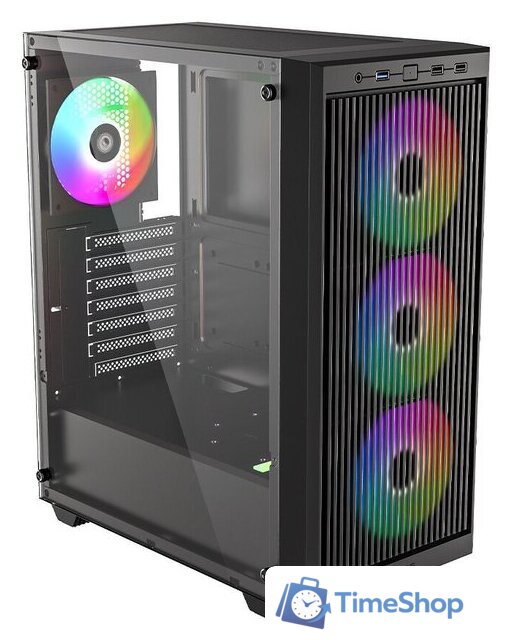 Корпус ID-Cooling Ware 310 ARGB (черный) - Изображение №2 — Интернет-магазин Time-Shop