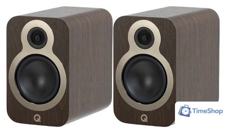Полочная акустика Q Acoustics 3030c (орех) - Изображение №1 — Интернет-магазин Time-Shop