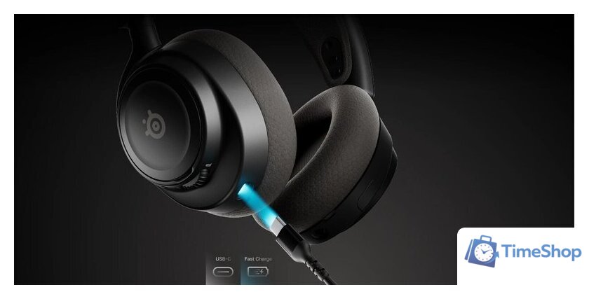 Наушники SteelSeries Arctis Nova 7 Wireless Gen 2 (черный) - Изображение №7 — Интернет-магазин Time-Shop