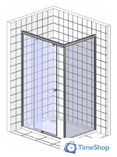 Душевой уголок WeltWasser WW200 200US22-12080 - Изображение №3 — Интернет-магазин Time-Shop