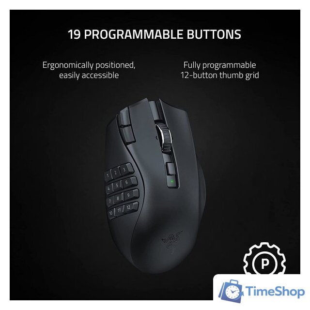 Игровая мышь Razer Naga V2 HyperSpeed - Изображение №2 — Интернет-магазин Time-Shop