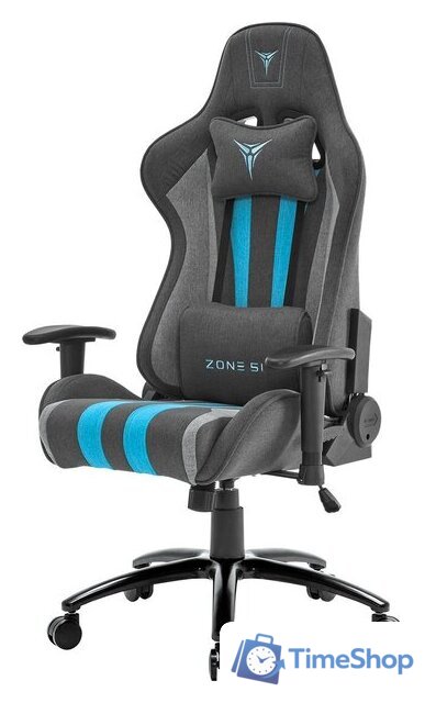 Игровое (геймерское) кресло Zone51 Gravity X-Weave (черный) - Изображение №5 — Интернет-магазин Time-Shop