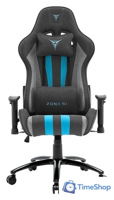 Игровое (геймерское) кресло Zone51 Gravity X-Weave (черный) - Изображение №2 — Интернет-магазин Time-Shop