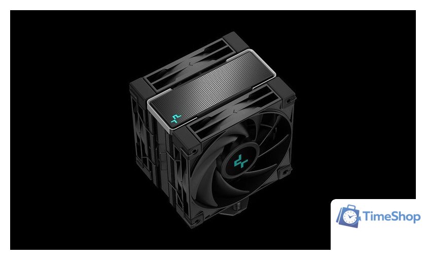 Кулер для процессора DeepCool AK400 ZERO DARK PLUS R-AK400-BKNNMD-G-1 - Изображение №2 — Интернет-магазин Time-Shop