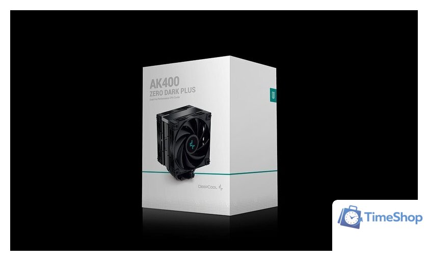 Кулер для процессора DeepCool AK400 ZERO DARK PLUS R-AK400-BKNNMD-G-1 - Изображение №10 — Интернет-магазин Time-Shop