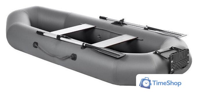 Моторно-гребная лодка Тонар Шкипер 280НТ (серый) - Изображение №2 — Интернет-магазин Time-Shop
