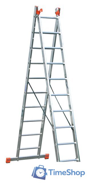 Лестница-трансформер Krause Трехсекционная универсальная лестница Tribilo 3х14 - Изображение №2 — Интернет-магазин Time-Shop
