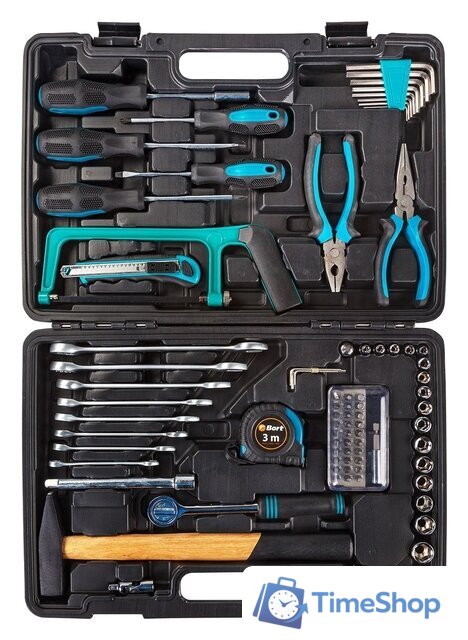 Универсальный набор инструментов Bort BTK-89 (84 предмета) - Изображение №2 — Интернет-магазин Time-Shop