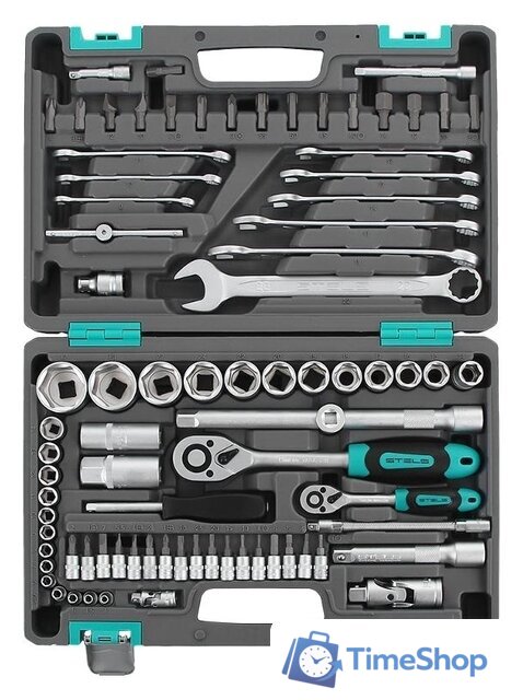 Универсальный набор инструментов Stels 14105 (82 предмета) - Изображение №4 — Интернет-магазин Time-Shop