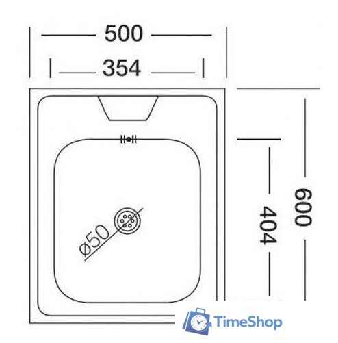 Кухонная мойка КромРус EC 208 М - Изображение №2 — Интернет-магазин Time-Shop