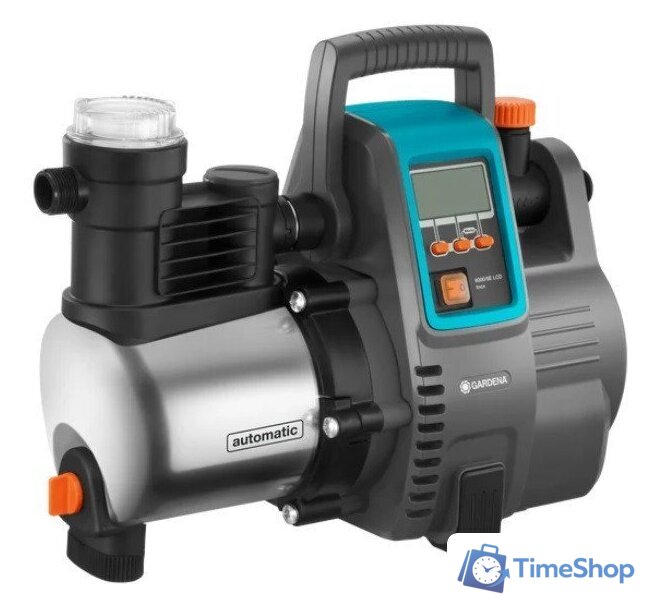Садовый насос Gardena 6000/6 LCD inox 1760-20 - Изображение №1 — Интернет-магазин Time-Shop