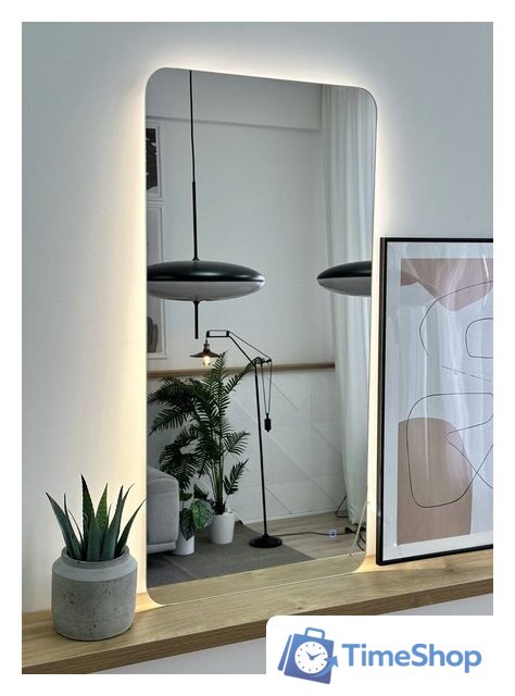 Зеркало с подсветкой  EMZE 45x77 LED.45.77.4K LED (с подсветкой) - Изображение №2 — Интернет-магазин Time-Shop