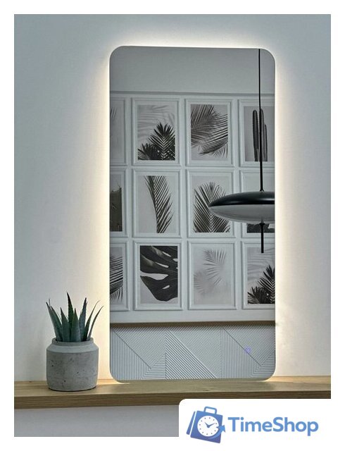 Зеркало с подсветкой  EMZE 45x77 LED.45.77.4K LED (с подсветкой) - Изображение №1 — Интернет-магазин Time-Shop