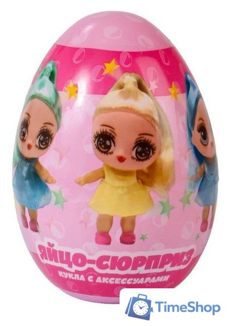 Игровой набор KiddiePlay Яйцо-сюрприз кукла с аксессуарами 42617 - Изображение №2 — Интернет-магазин Time-Shop