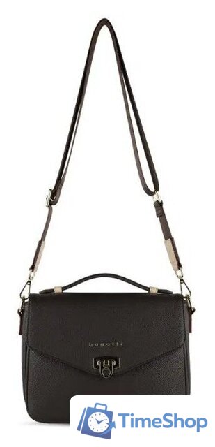 Женская сумка Bugatti Ella 49663402 (темно-коричневый) - Изображение №3 — Интернет-магазин Time-Shop