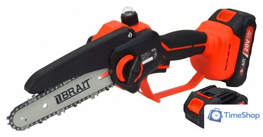 Аккумуляторная пила Brait BCHS20-2NM-1 (с 2-мя АКБ, кейс) - Изображение №1 — Интернет-магазин Time-Shop