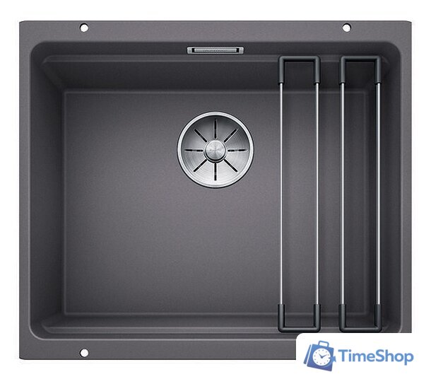 Кухонная мойка Blanco Etagon 500-U Silgranit (темная скала) [522228] - Изображение №1 — Интернет-магазин Time-Shop