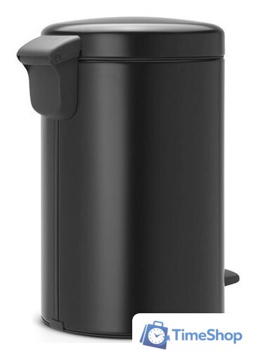 Мусорное ведро Brabantia Pedal Bin NewIcon 12 л (черный матовый) - Изображение №3 — Интернет-магазин Time-Shop