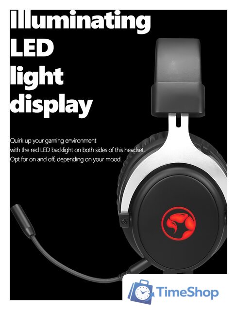 Наушники Marvo HG9052 - Изображение №6 — Интернет-магазин Time-Shop