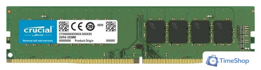 Оперативная память Crucial 8GB DDR4 PC4-21300 CT8G4DFRA266 - Изображение №1 — Интернет-магазин Time-Shop