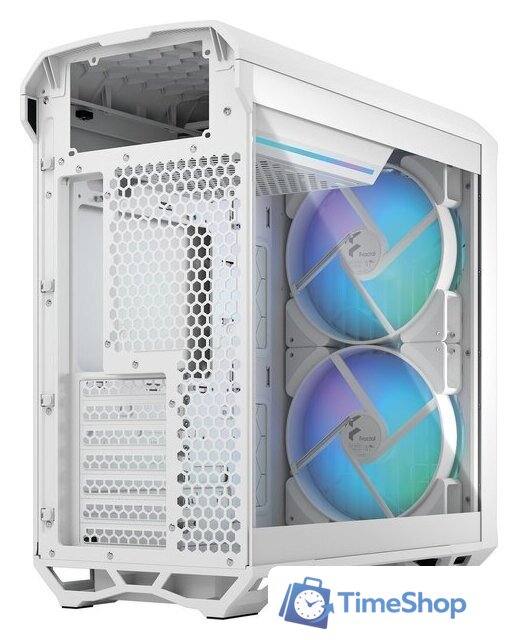 Корпус Fractal Design Torrent Compact RGB White TG Clear Tint FD-C-TOR1C-05 - Изображение №2 — Интернет-магазин Time-Shop