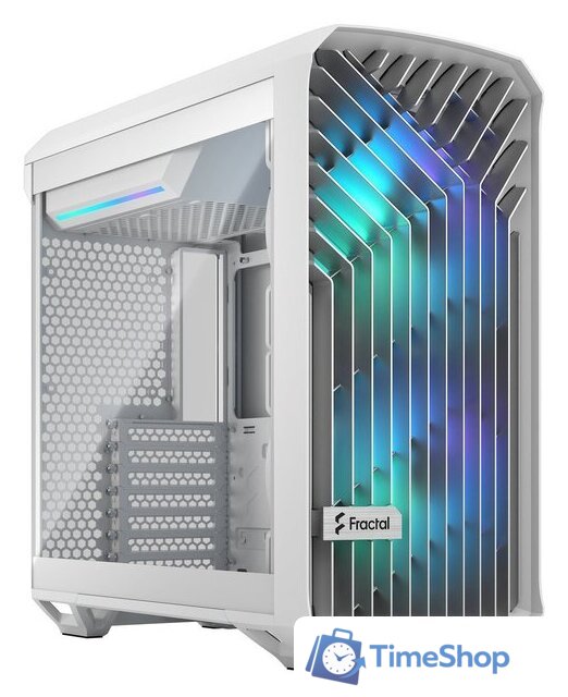 Корпус Fractal Design Torrent Compact RGB White TG Clear Tint FD-C-TOR1C-05 - Изображение №1 — Интернет-магазин Time-Shop